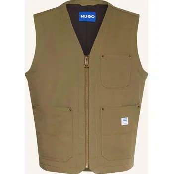 Pánská bunda Hugo Pánská Vesta Bridger, khaki, 50