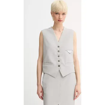 Dámská vesta Vlněná vesta Day Birger et Mikkelsen Gilbert DAY65243688 šedá 90X, vel. 34