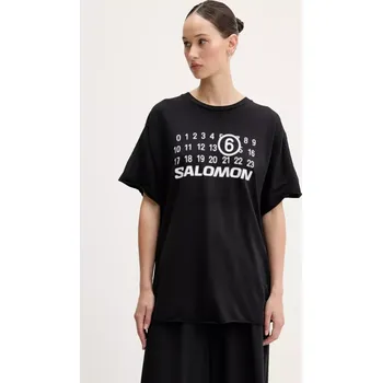 Pánské tričko Tričko MM6 Maison Margiela x Salomon S52GC0345.M20101 černá 99X, vel. S