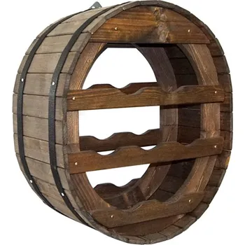 BIO FLAME Stojan sud malý 7 mořený - palisandr