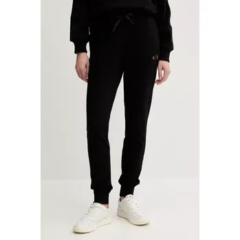 Bavlněné tepláky Armani Exchange černá barva, XW000497 AF12739 XW000497.AF12739 99X, vel. L