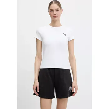 Dámské tričko Tričko Puma dámské, bílá barva, 629766 00X, vel. XS