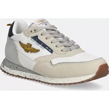 Pánské tenisky Sneakers boty Aeronautica Militare SC288CT3545 béžová barva, SC288CT3545 SC288CT3545.94640 12X, EUR 41