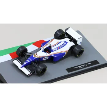 autíčko Centauria Williams FW16 1994 Damon Hill 1:43 - Racing Cars časopis s modelem #19 Williams FW16 - kovový model auta 1/43