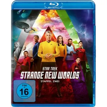 Blu-ray film Star Trek: Strange New Worlds - Staffel 2 – Anson Mount,Ethan Peck,Jess Bush,Christina Chong,Rebecca Romijn,Celia Rose Gooding,Babs Olusanmokun,André Dae Kim (EN)