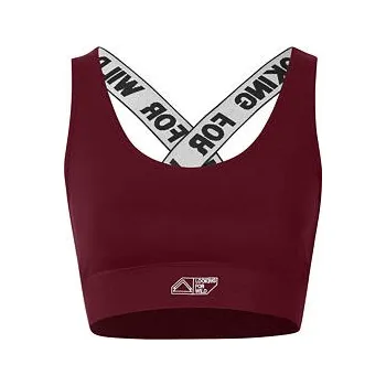 Podprsenka Dámská sportovní podprsenka Looking For Wild Annita tanin/bordeaux L