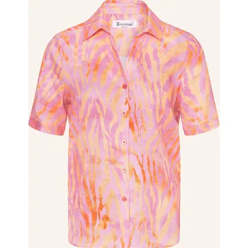 Dámská halenka Backstage Dámská Halenka Azra Ze Lnu, oranžová / růžová, 40