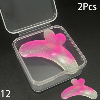 2 ks Silikonové protiskluzové podložky na lifting řas | lifting podložky, řasové pomůcky - 12