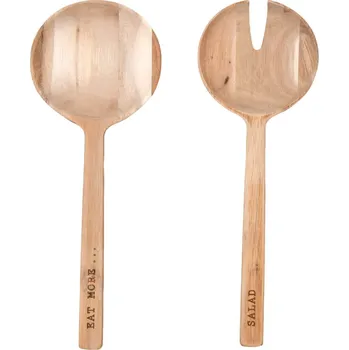 Příbor räder Dřevěný příbor na salát Eat More Salad