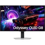 Samsung Odyssey OLED G8 LS32FG810SUXEN Stříbrná