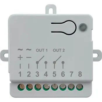 Dálkový ovladač vrat KEY RXM5A - univerzální 2-kanálový přijímač rádiového signálu