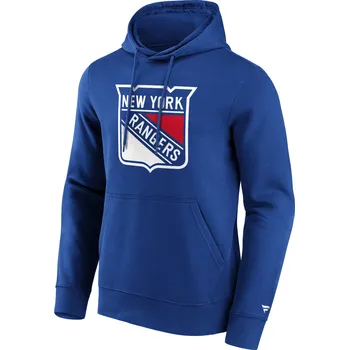 Pánská mikina Fanatics Pánská mikina New York Rangers NHL Primary Logo Graphic Hoodie Velikost: XS