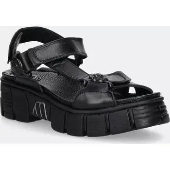 Dámské sandále Kožené sandály New Rock NOMADA M.BIOS130.C2 černá 99X, EUR 38