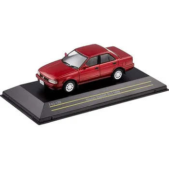 autíčko Nissan Sunny 1990 červená 1:43 - First 43 Models Nissan Sunny 1990 - kovový model