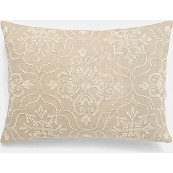 Povlak na dekorativní polštářek Lněný povlak na polštář Medicine RS25.PSU904 béžová 12A