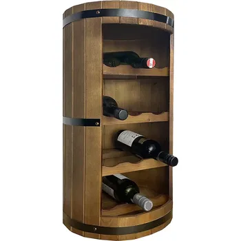 Stojan na víno BIO FLAME Stojan na víno SUD RETRO 12 - palisandr