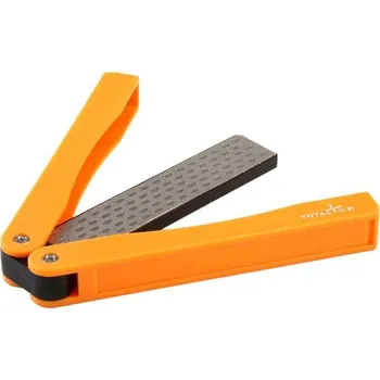 Taidea T1051D Outdoor Ruční oboustranný diamantový brusný kámen se zavírací rukojetí