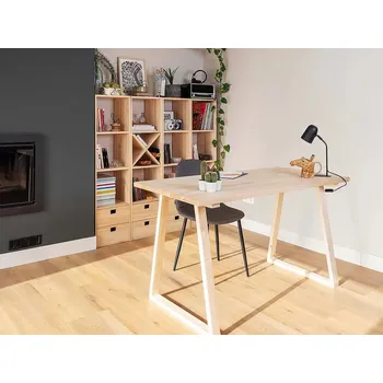 Stolová deska Stolová deska s nohami, borovice, 1400 × 700 mm SETBOKLL4