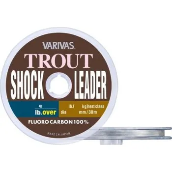 Varivas Fluorocarbon Trout Shock Leader 30m - 0,165mm 2,25kg