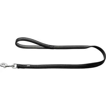 Vodítko pro psa Vodítko um.kůže Vega, černé Hunter 1,5 x 110 cm