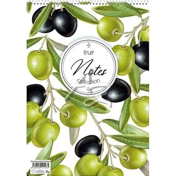 Blok Notes blok A4 70listů čtvereček spirála 14075/1b