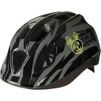 Cyklistická přilba POLISPORT Sokoldalú Junior sisak kerékpárhoz & sportokhoz Cool Rabbit ČERNÁ