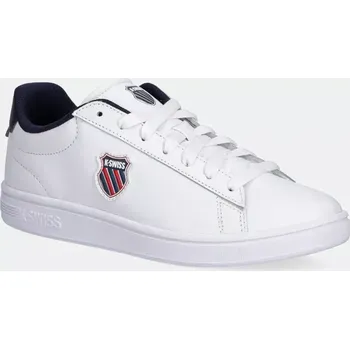 Pánská móda Sneakers boty K-Swiss COURT SHIELD II 04412.983.M bílá 00X, EUR 43