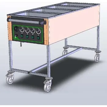 Vodní skútr VOZÍK EKG 4/IV ECO ČELNÍ OVLÁDÁNÍ, S TRNOŽÍ | ABNER, 90416