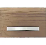 Geberit Sigma50 Ovládací tlačítko splachování, chrom/ořech americký, 115.788.JX.2