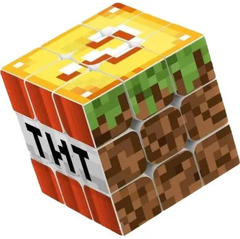 Hlavolam Rubikova kostka Minecraft 3x3