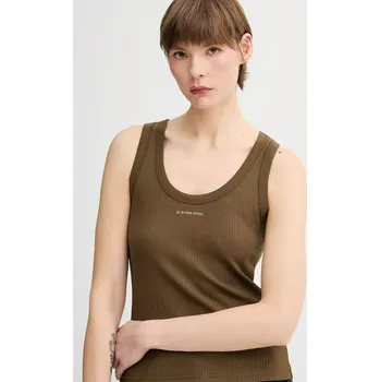 Top G-Star dámský, zelená barva, D26065-D253 D26065.D253 91X, vel. M