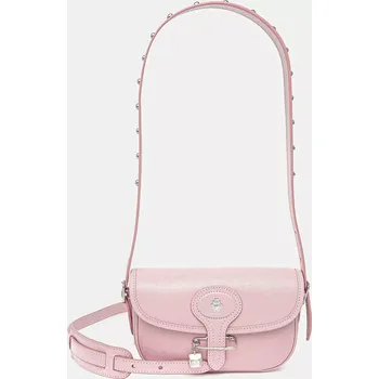 Kožená kabelka Bally růžová barva, WAC04C 03X, vel. ONE SIZE
