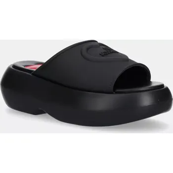 Dámské pantofle Pantofle Love Moschino dámské, černá barva, na platformě, JA28207I0MI40000 99X, EUR 39