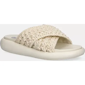 Dámské pantofle Pantofle Steve Madden Guideline dámské, béžová barva, na platformě, SM11003828 SM11003828.253 01X, EUR 41