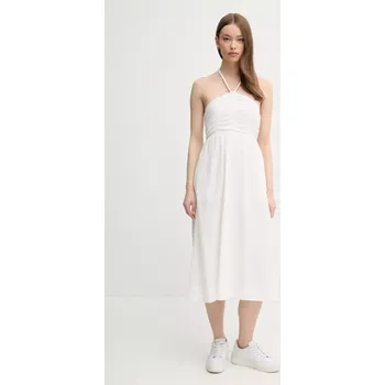 Dámské šaty Šaty Pepe Jeans DOROTHA béžová barva, mini, PL953689 01X, vel. XS