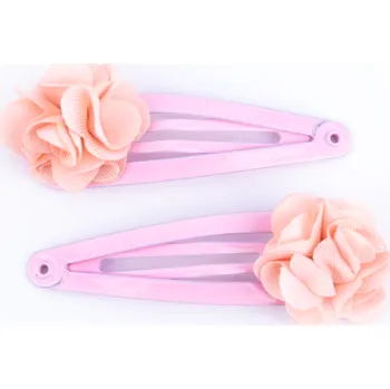 Sponky do vlasů kytičky Busy Lizzie - Pink flowers