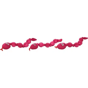 Hračka pro psa Hračka FLAMINGO neoprén - Snala had plovoucí růžový (M) 70x10,5x7cm (MIX DRUHŮ)