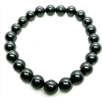Náramek Šungitový náramek kuličky 8 mm