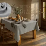 Dante Lněný ubrus sv. šedý,120x140