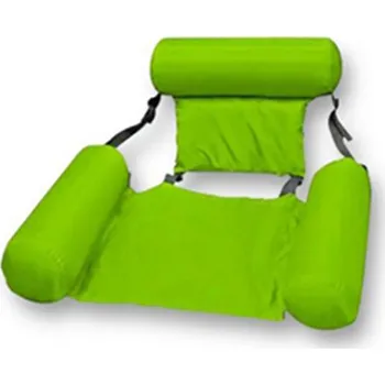 Nafukovací skládací křeslo na vodu Barva: Zelená