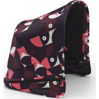 Slunečník ke kočárku Bugaboo Donkey 5 sluneční stříška Animal Explorer | PINK/RED
