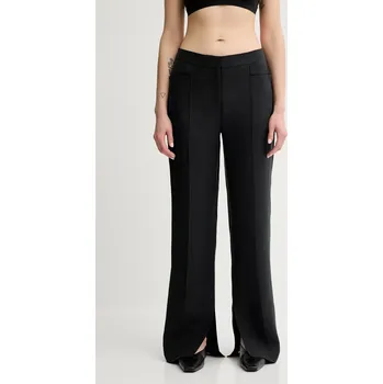 Dámské kalhoty Kalhoty s příměsí lnu Remain 502524100 černá 99X, vel. 34