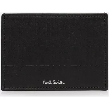 Peněženka Pouzdro na karty Paul Smith černá barva, M1A-7629-PEMBOS M1A.7629.PEMBOS 99X, vel. ONE SIZE