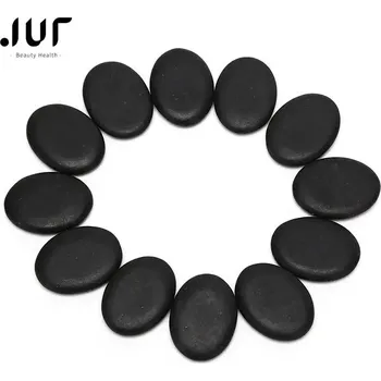 Masáž 12 ks Masážní lávové kameny pro tělo a relaxaci | masážní sada, wellness pomůcka