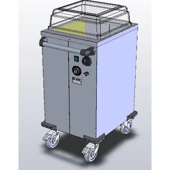 Úklidový vozík VOZÍK EPU 1/60 BEZ ŠACHTY VYHŘÍVANÝ | ABNER, 11220