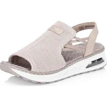 Dámské sandále Dámské sandály RIEKER 65661-60 béžová S5 43
