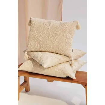 Povlak na dekorativní polštářek Dekorativní povlak na polštář Medicine RS25.PSU505 béžová 08A