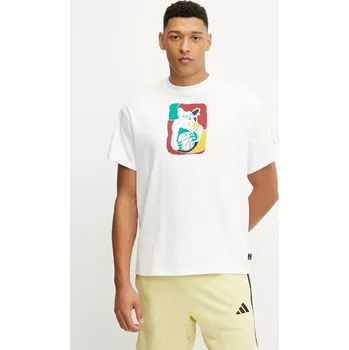 Pánské tričko Bavlněné tričko Puma Dylan Exhibit 630673 bílá 00X, vel. S