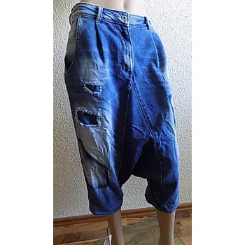 Dámské džíny Džíny nízký sed harémky S.Woman