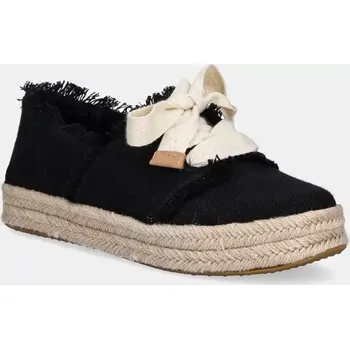 Pánské tenisky Tenisky Toms BEACHSIDE WOVEN/FRAY černá barva, 10021856 99X, EUR 40